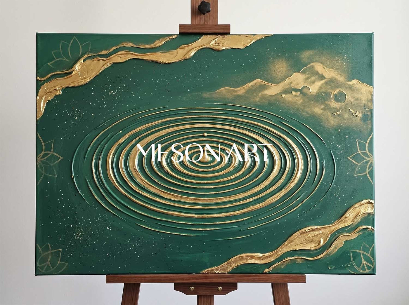 Emerald Zen Ripples #SG704