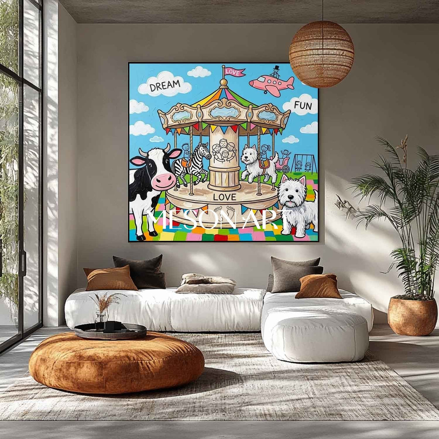 Whimsical Carousel Dreams #SA061