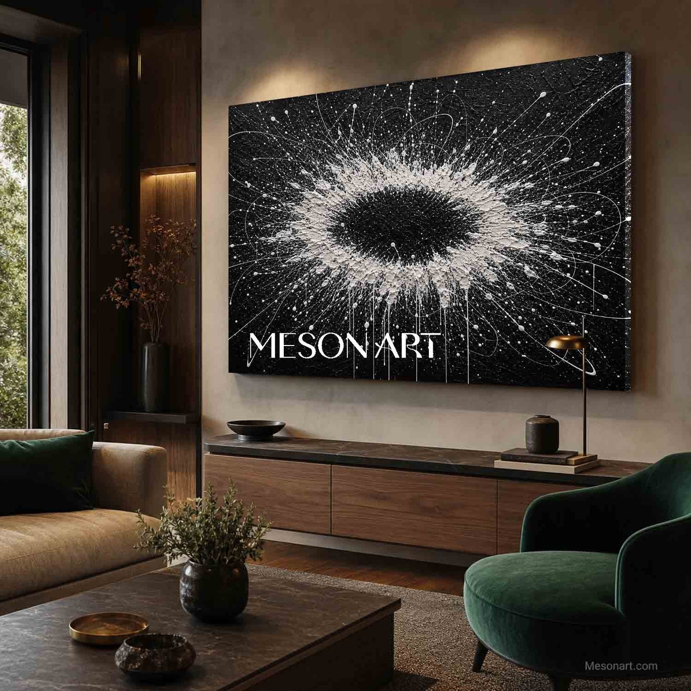Cosmic Monochrome Burst #AEA067