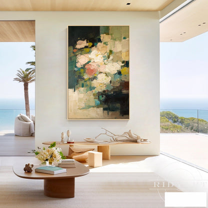 flower wall art_BA050