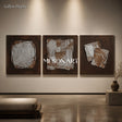 Earthen Silence Triptych #TX697
