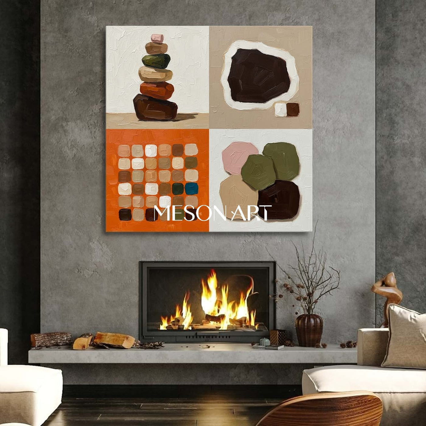 Contemporary Minimalist Art #MA184