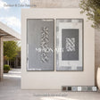 Silent Geometry Diptych #TX686