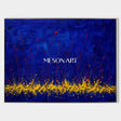 Crimson Sparks on Azure #AEA079