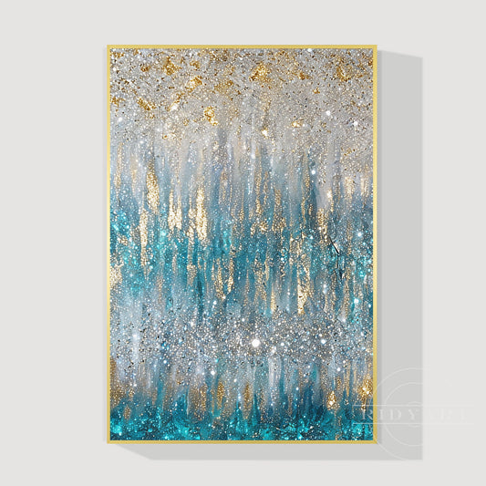Glitter wall art_7art801