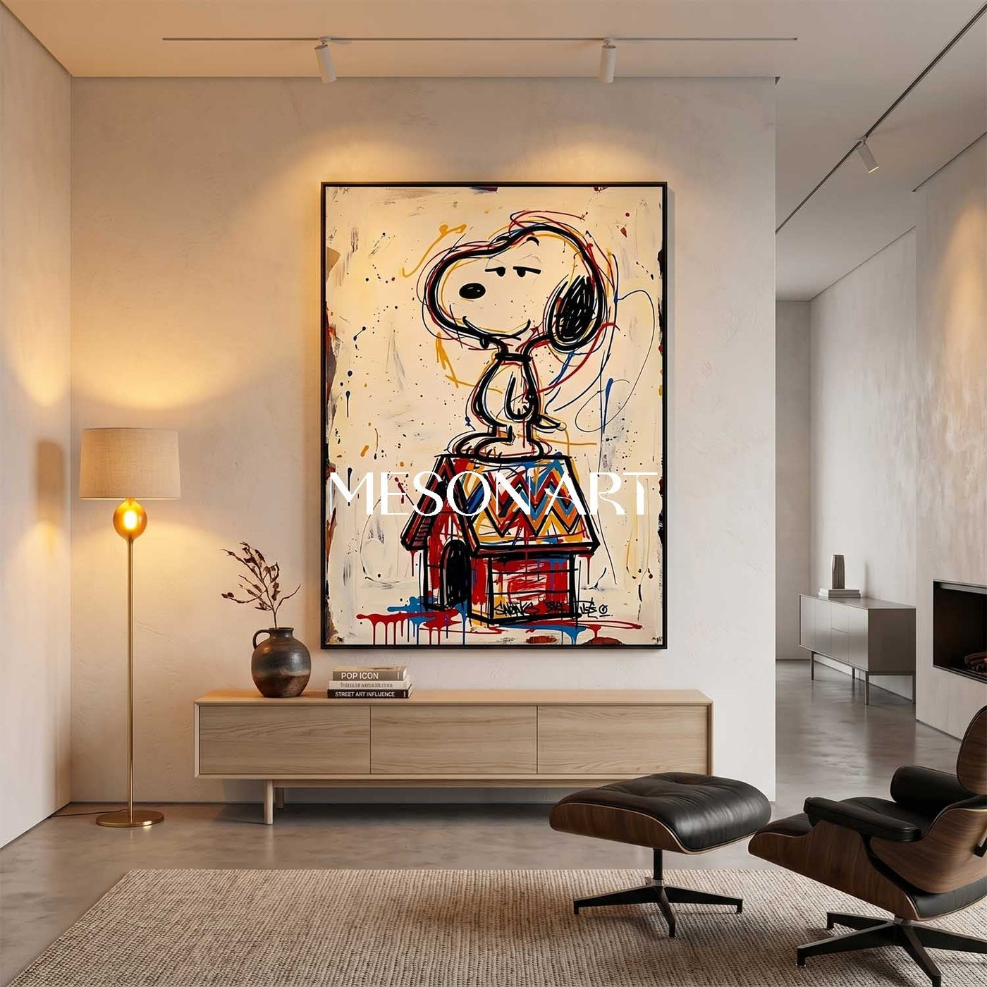 Snoopy's Abstract Joy #HQ001