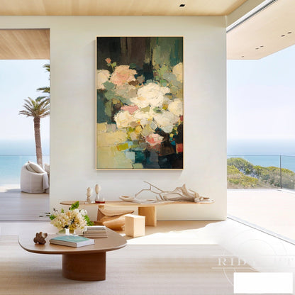 flower wall art_BA049