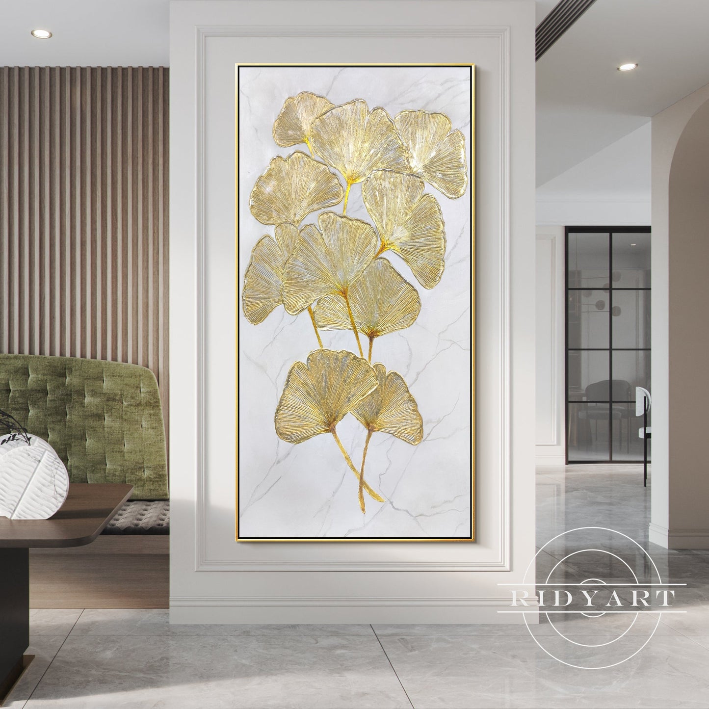 Ginkgo wall art_0398