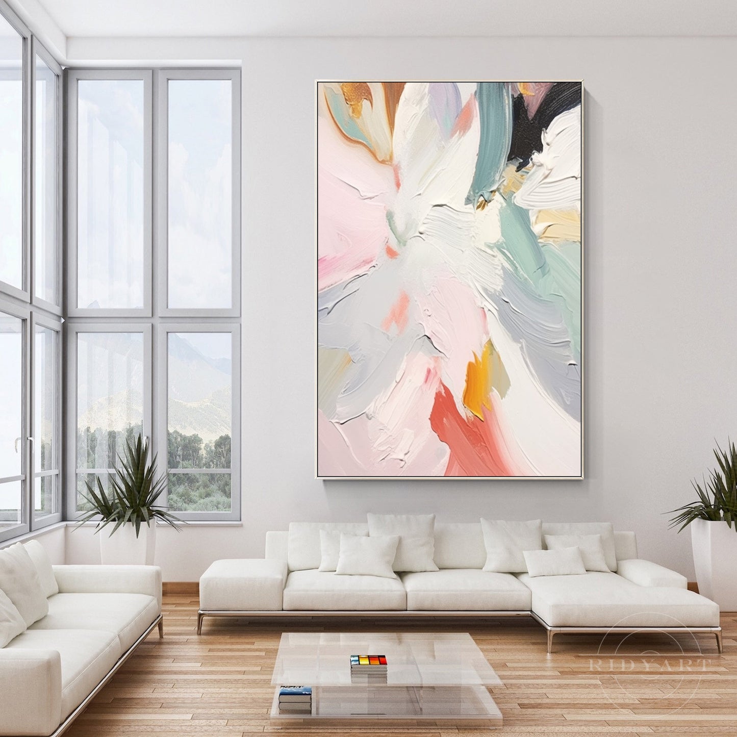 Abstract Pastel wall art_Baus0680