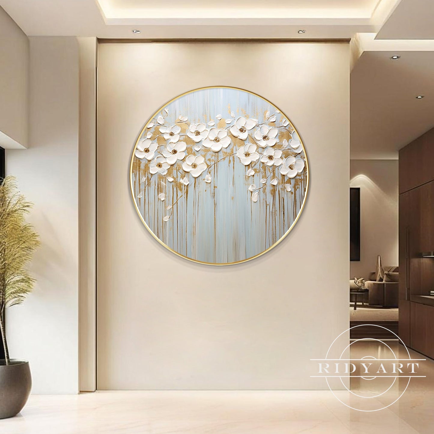 Flowers wall art_17