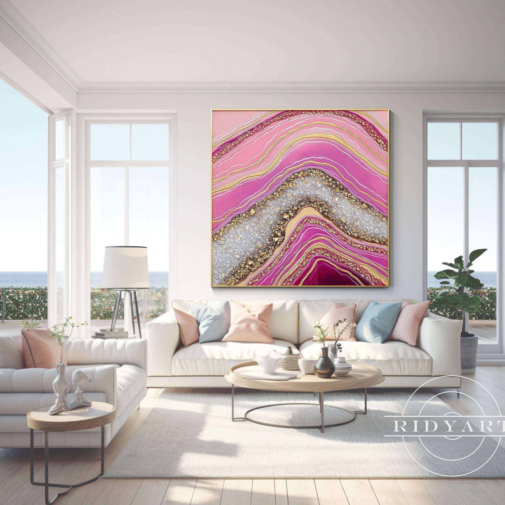 Resin wall art _007