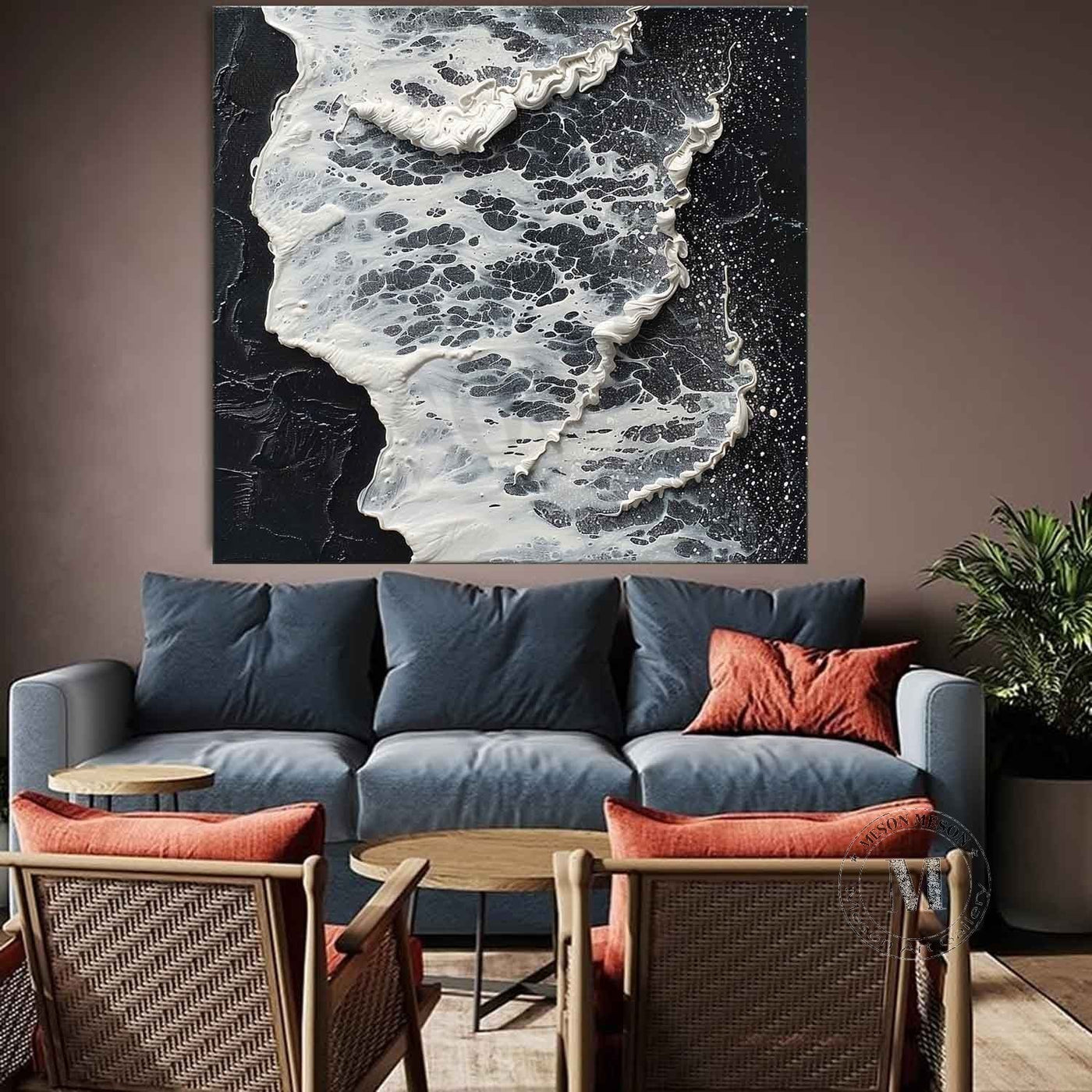 Plaster Art Texture Painting #SG353