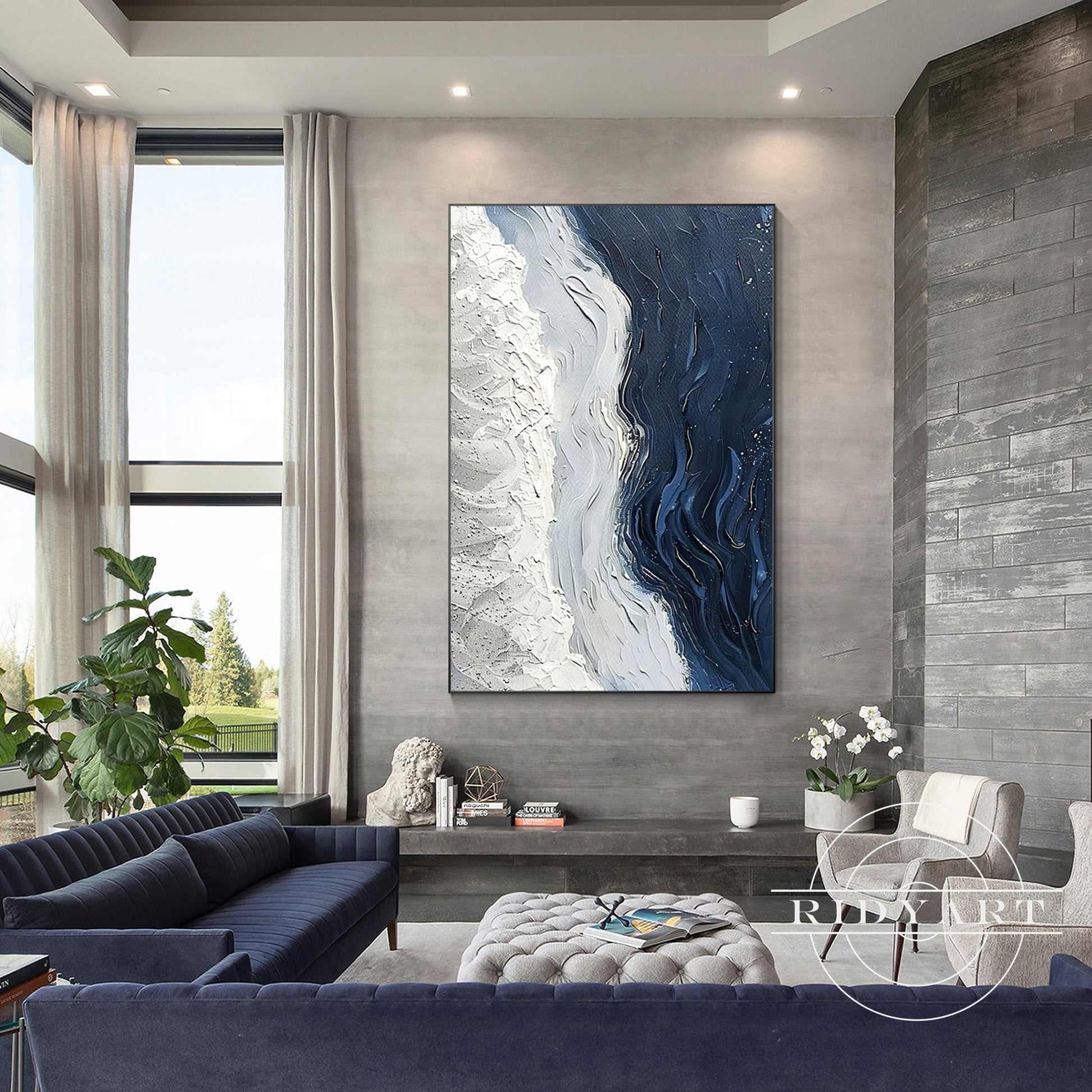 Ocean wall art_X12