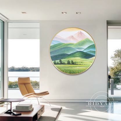 Mountain wall art_770