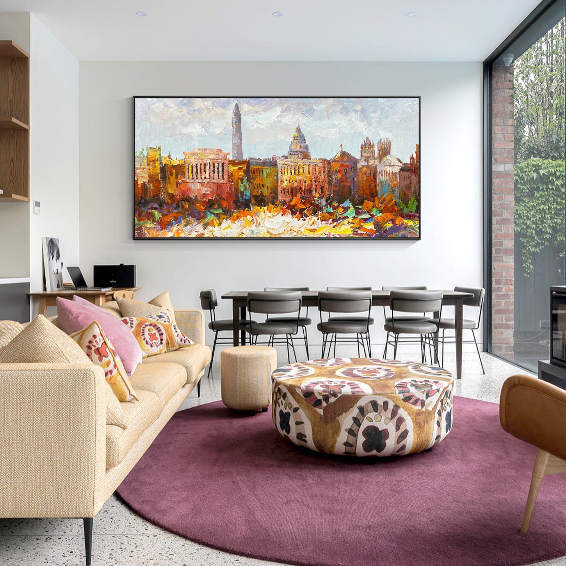 Washington skyline Art