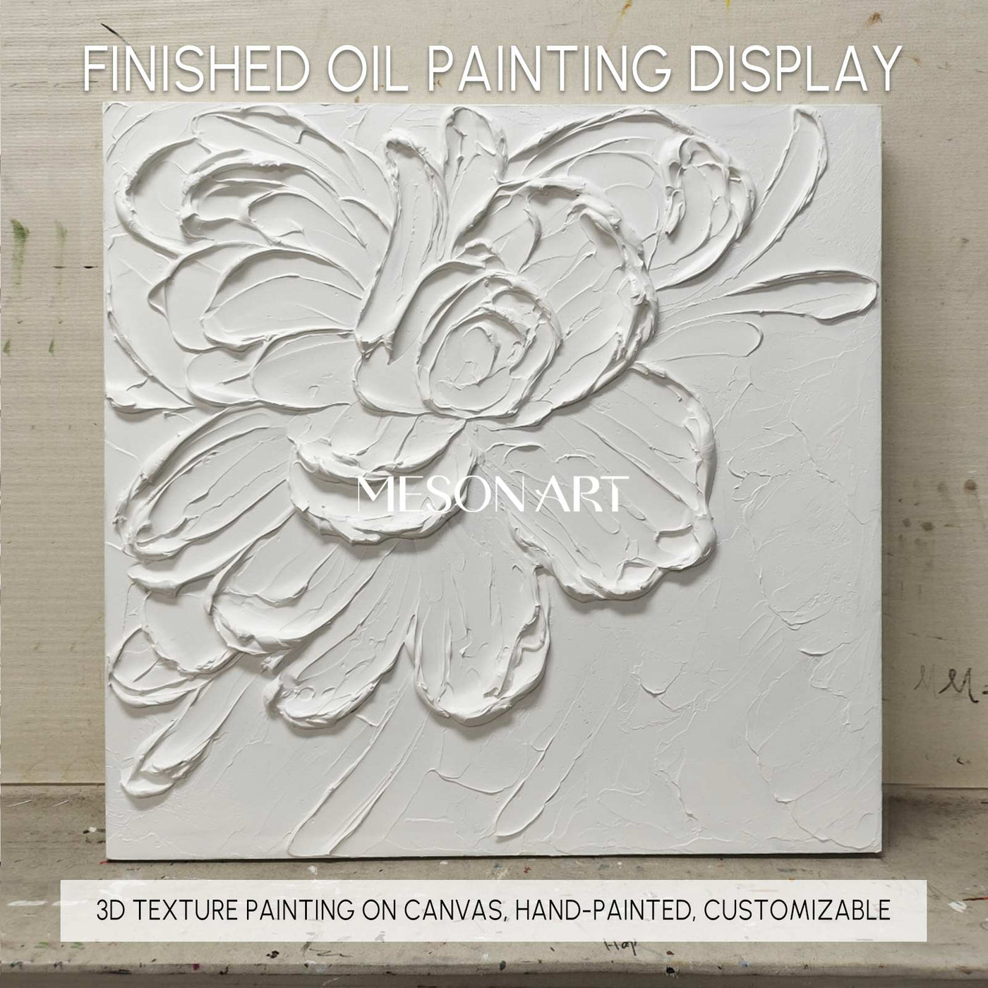 Plaster Art Texture Painting #TX008