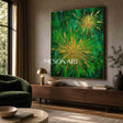 Emerald Golden Burst #AEA082