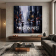 Urban Rain Reverie #LLC074