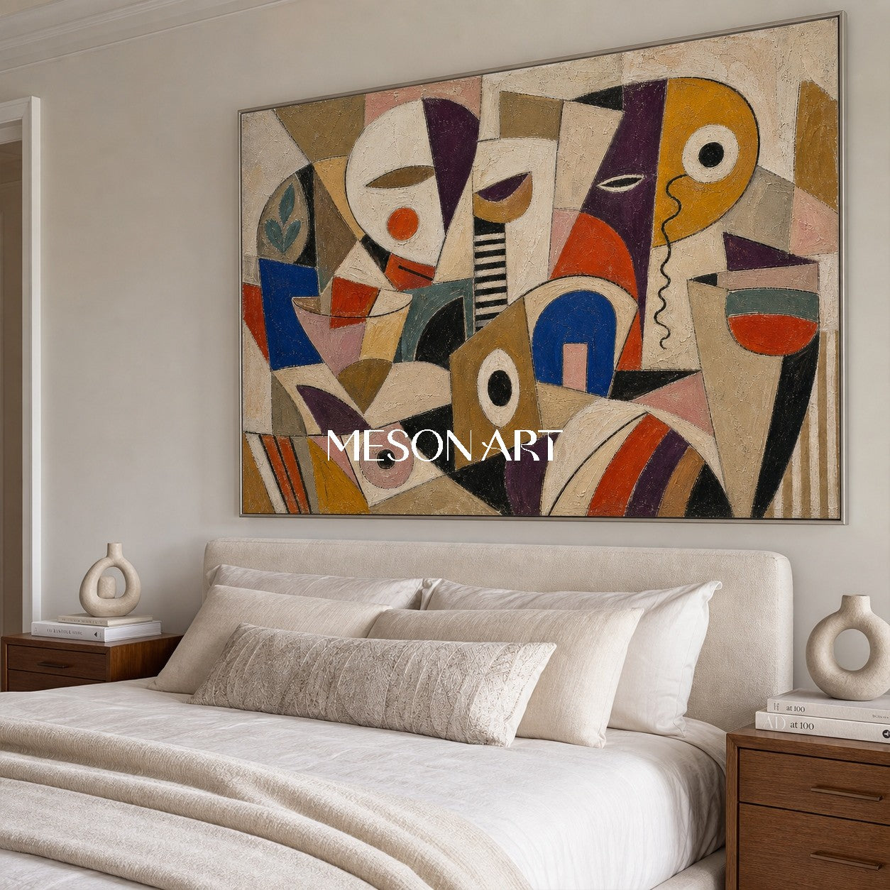 Echoes of Cubist Faces #CSQ076