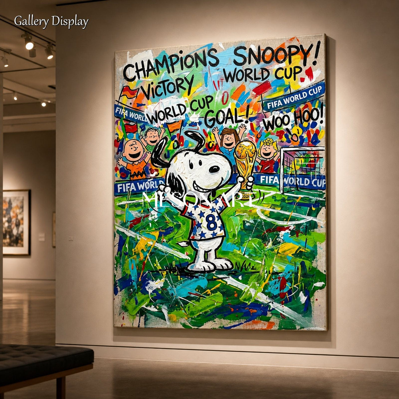 Champion Snoopy's Victory #GA235