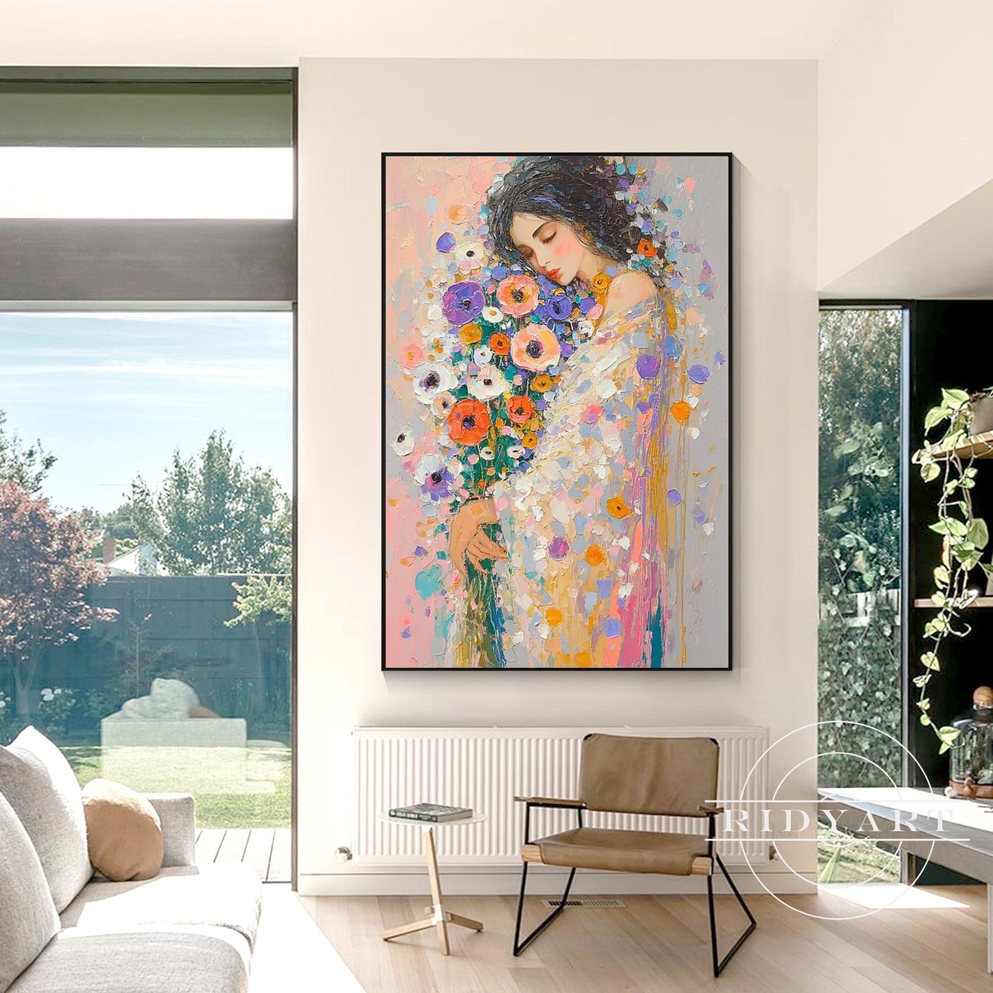 Flower wall art_7art6333