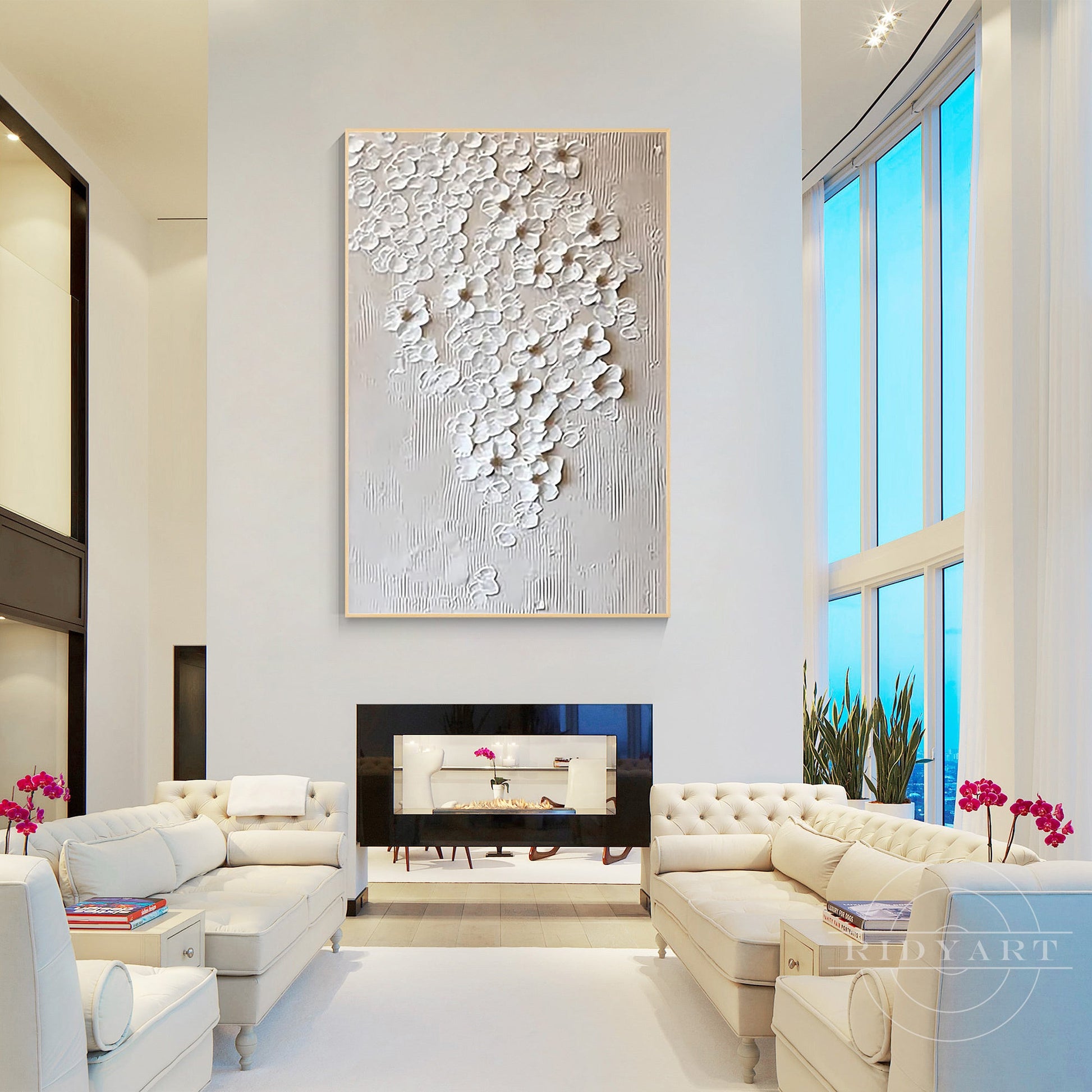 Flower wall art_7art033