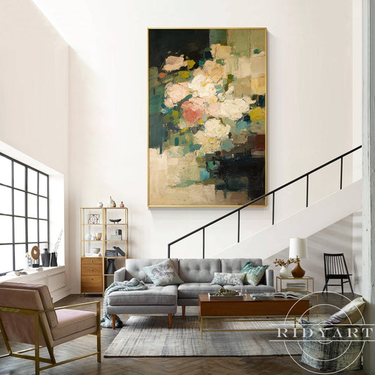 flower wall art_BA050