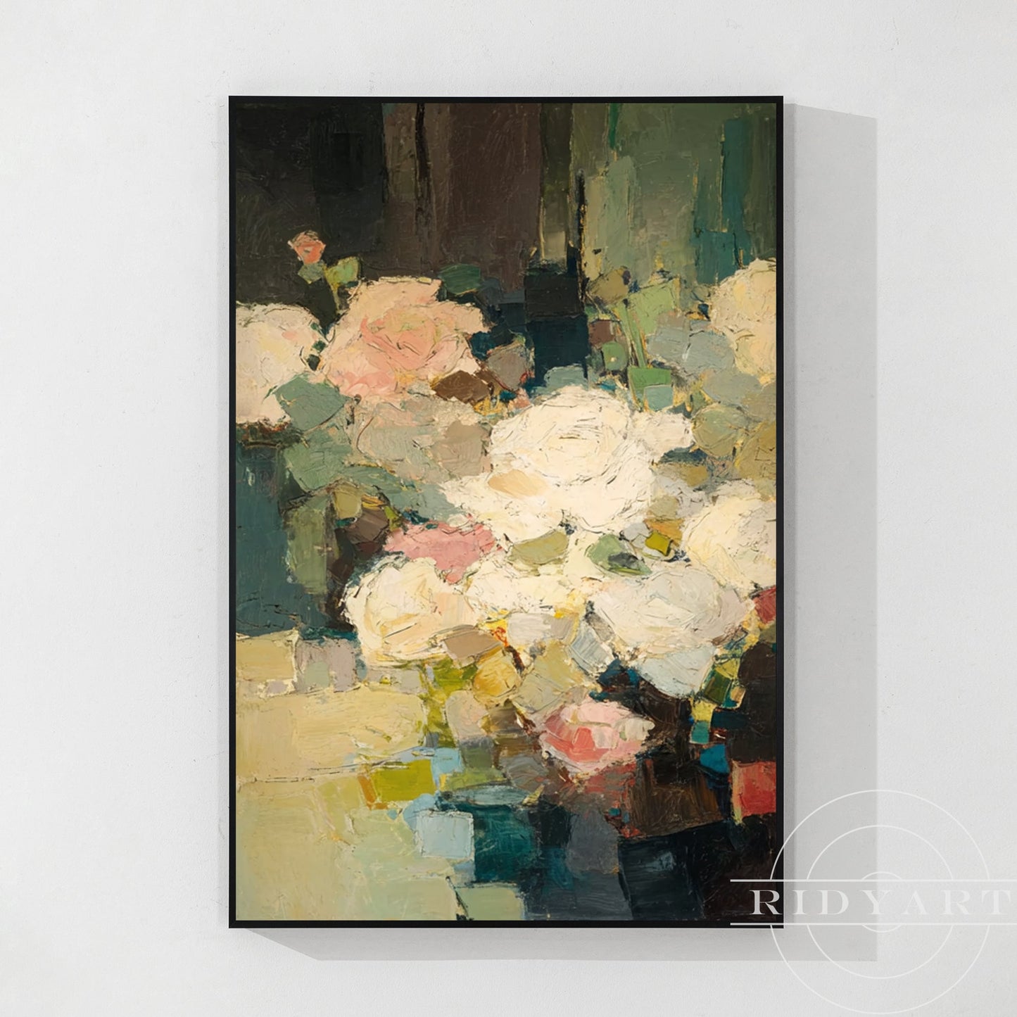 flower wall art_BA049