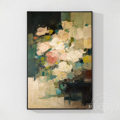 flower wall art_BA050