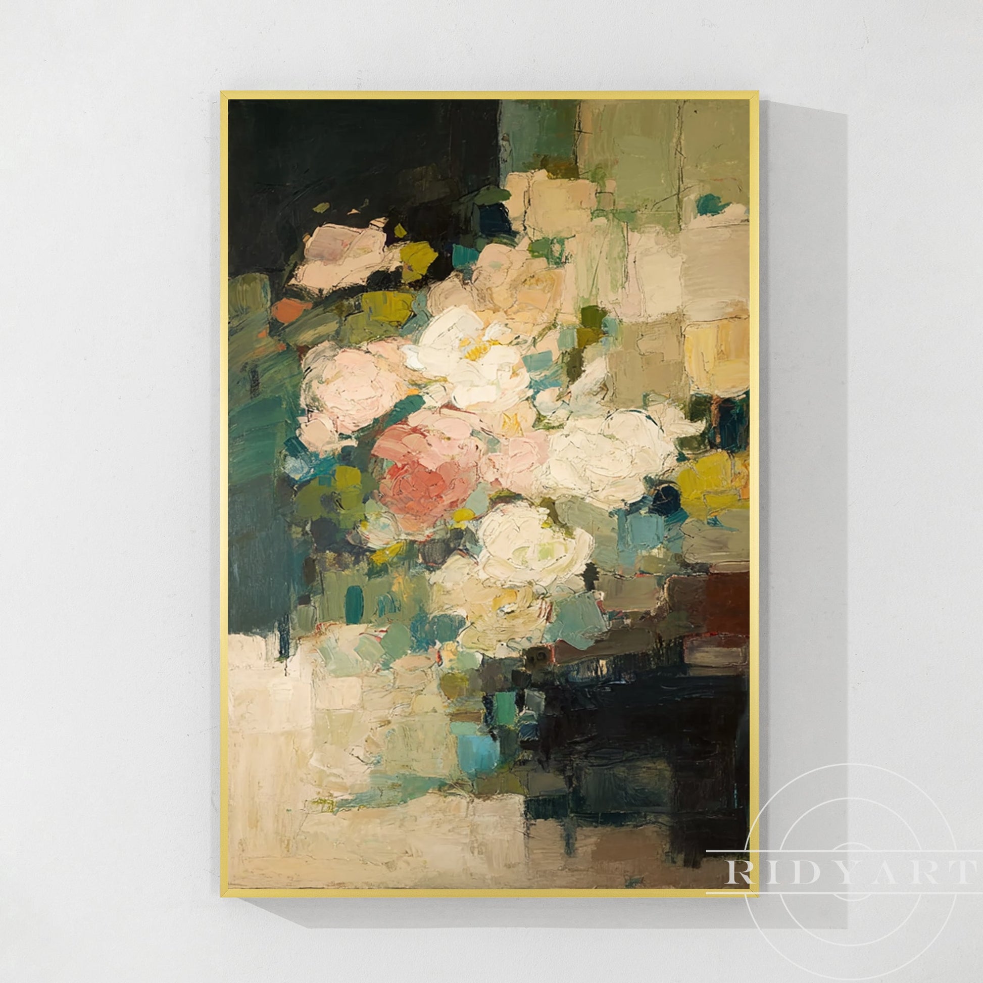 flower wall art_BA050