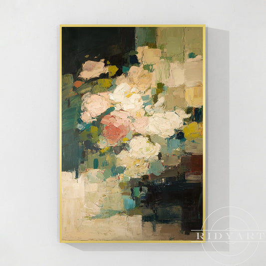 flower wall art_BA050