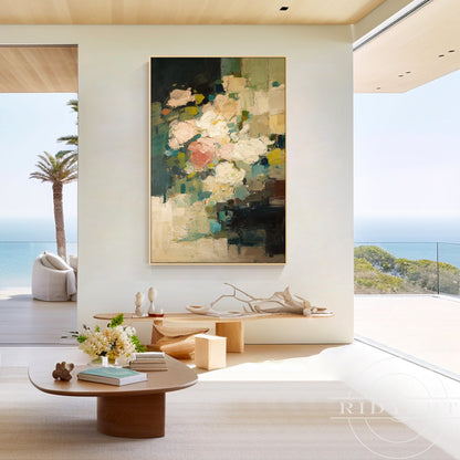 flower wall art_BA050