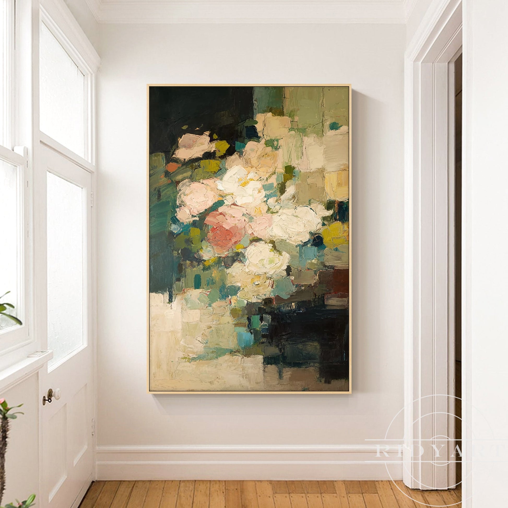 flower wall art_BA050