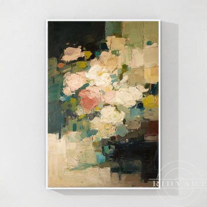 flower wall art_BA050