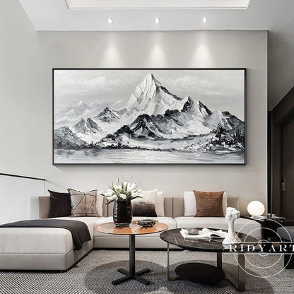 Mountain wall art _02