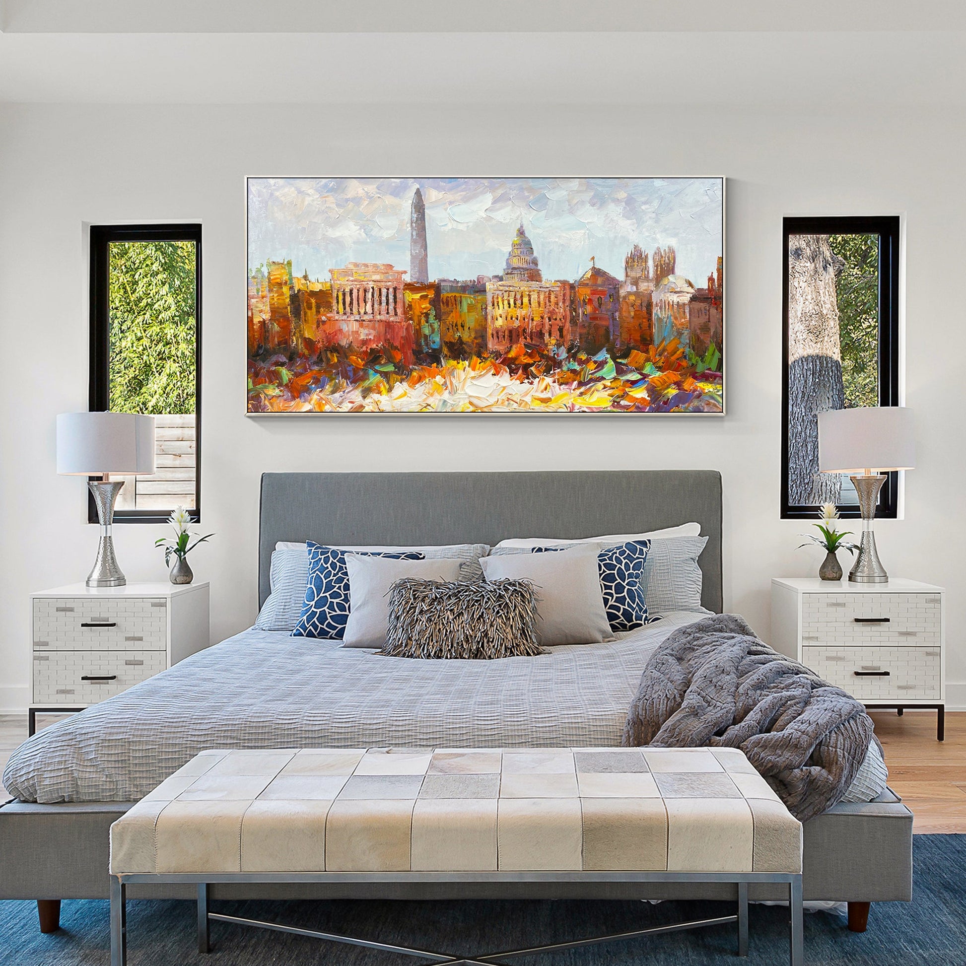 Washington skyline Art