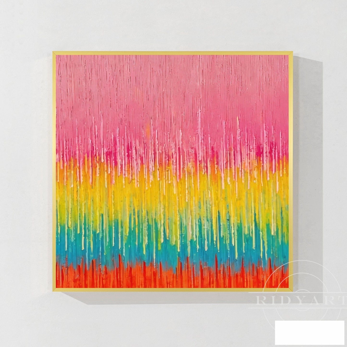 Pink Abstract wall art BA0953