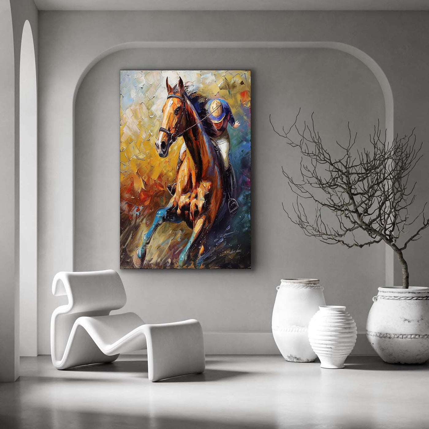Contemporary Horse Art #HA031