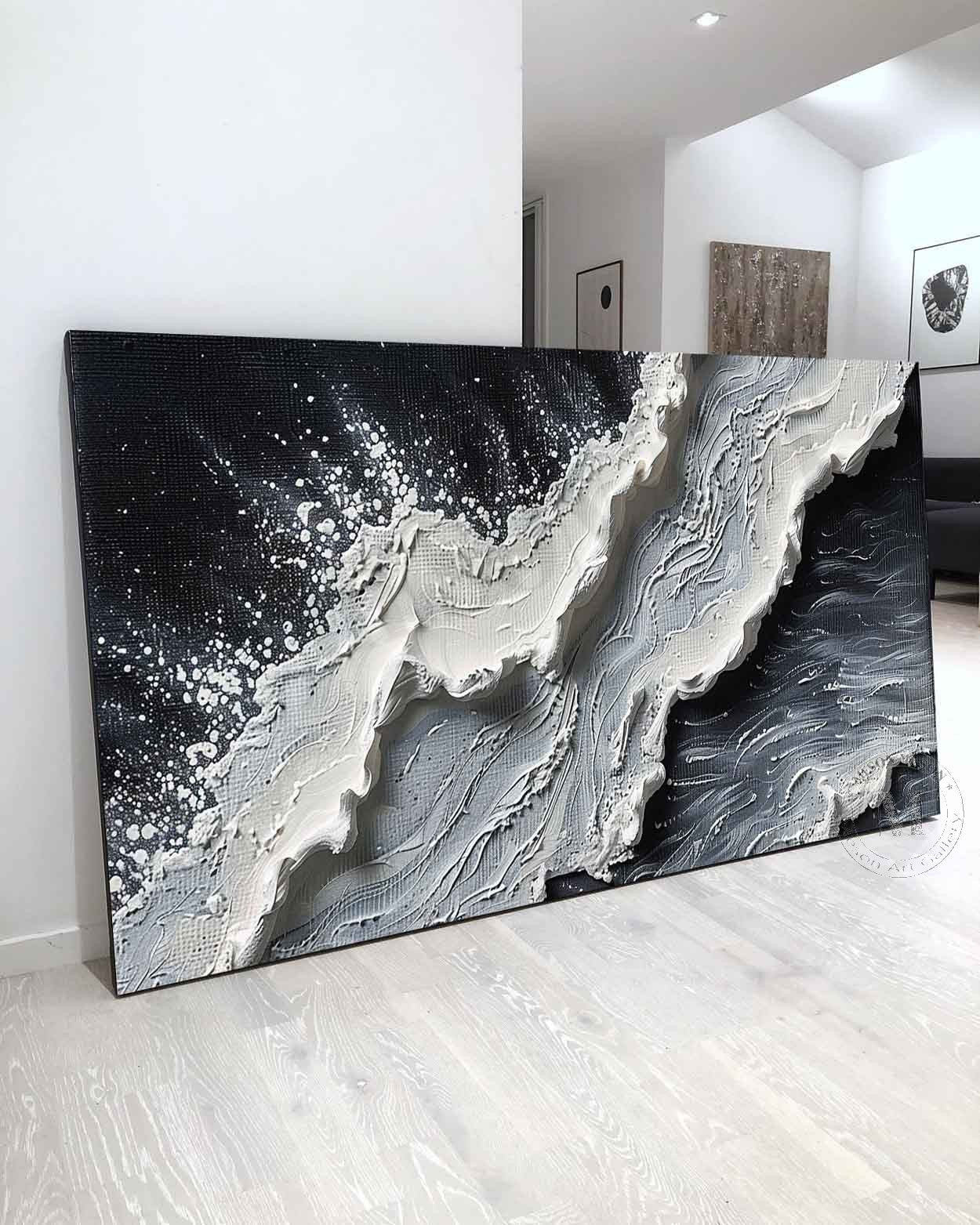 Plaster Art Texture Painting #SG354