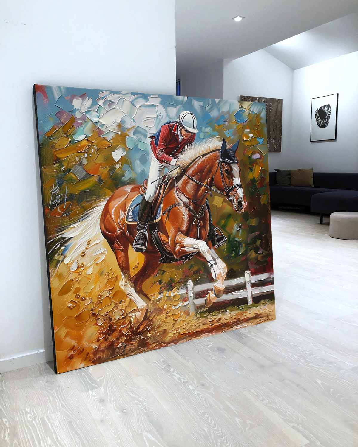 Contemporary Horse Art #HA013