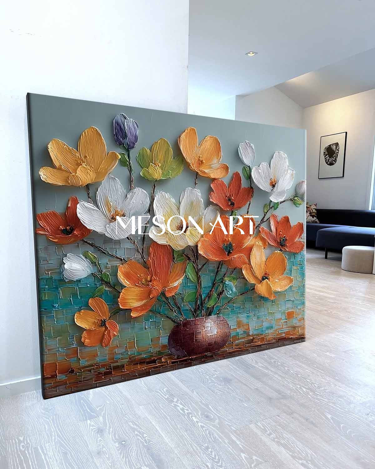 Plaster Art Texture Painting #SG496