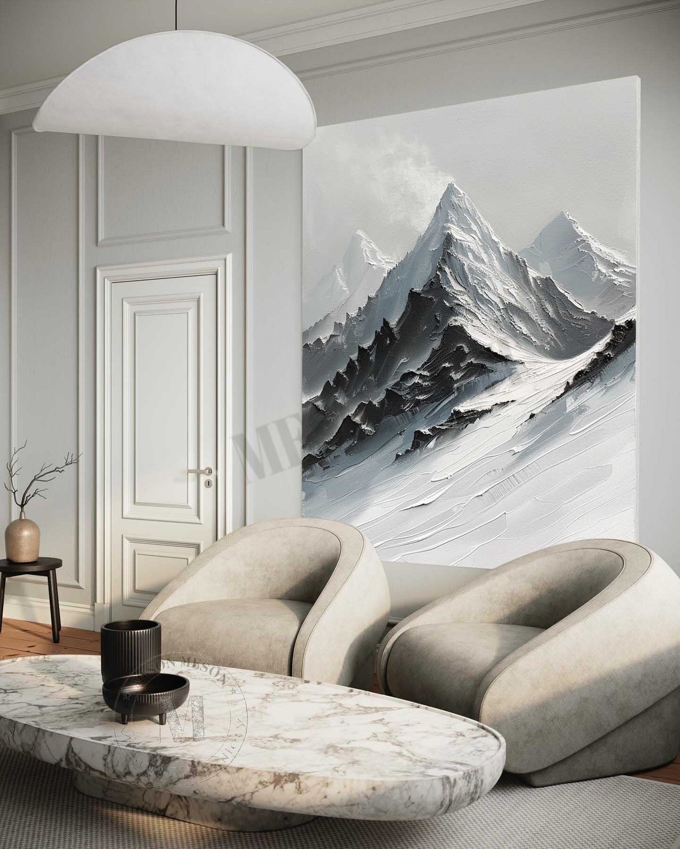 Plaster Art Texture Painting #SG341