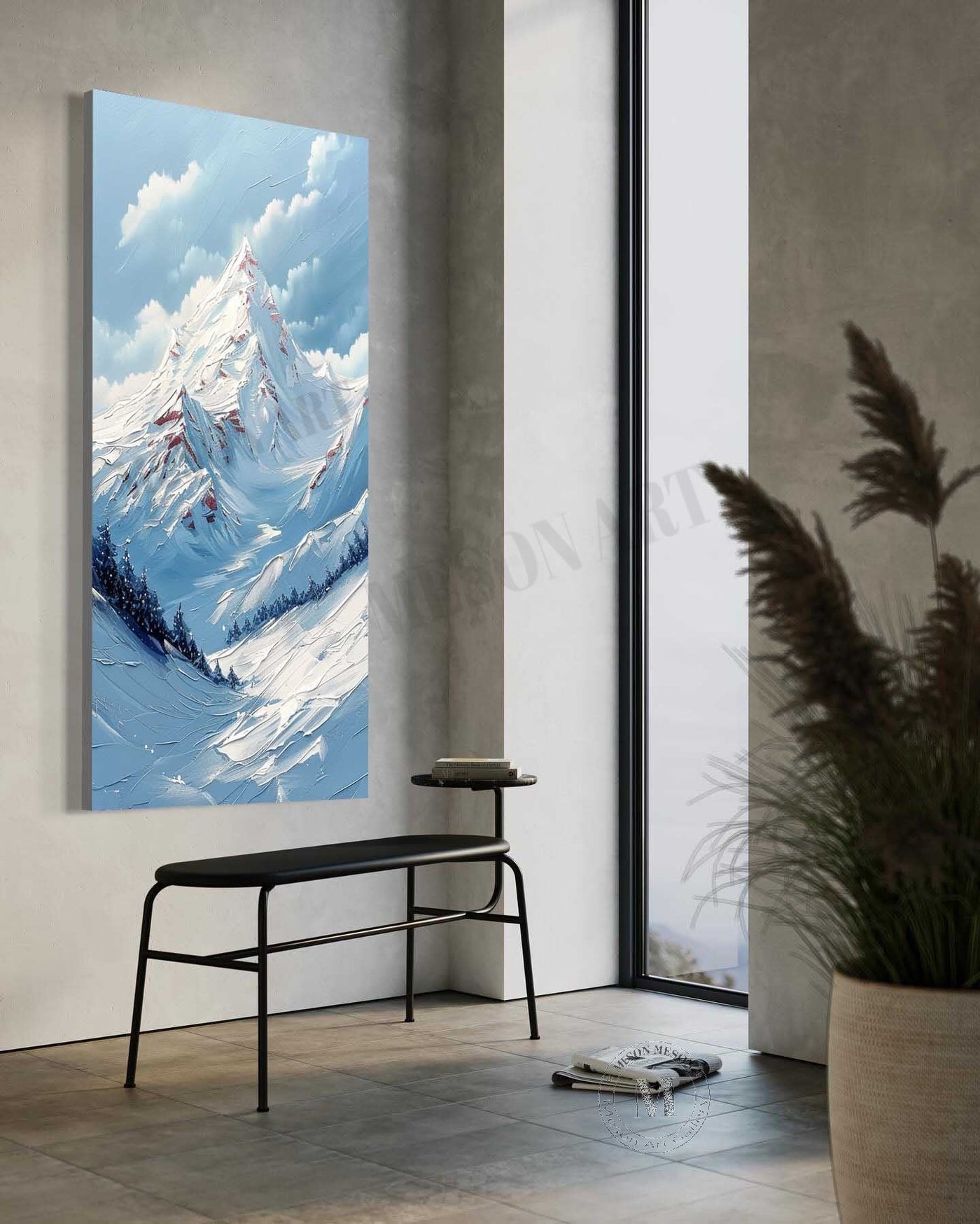 Plaster Art Texture Painting #SG336