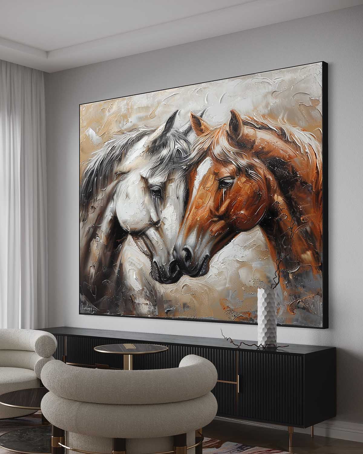 Contemporary Horse Art #HA017