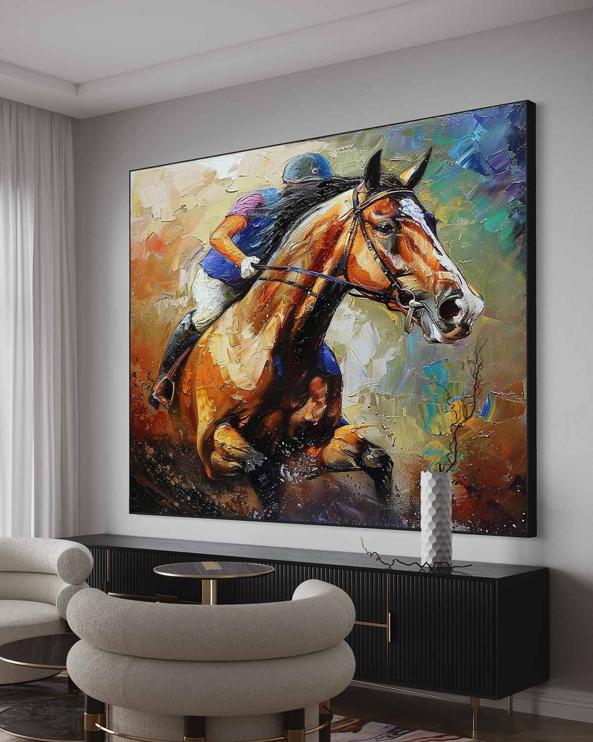 Contemporary Horse Art #HA018