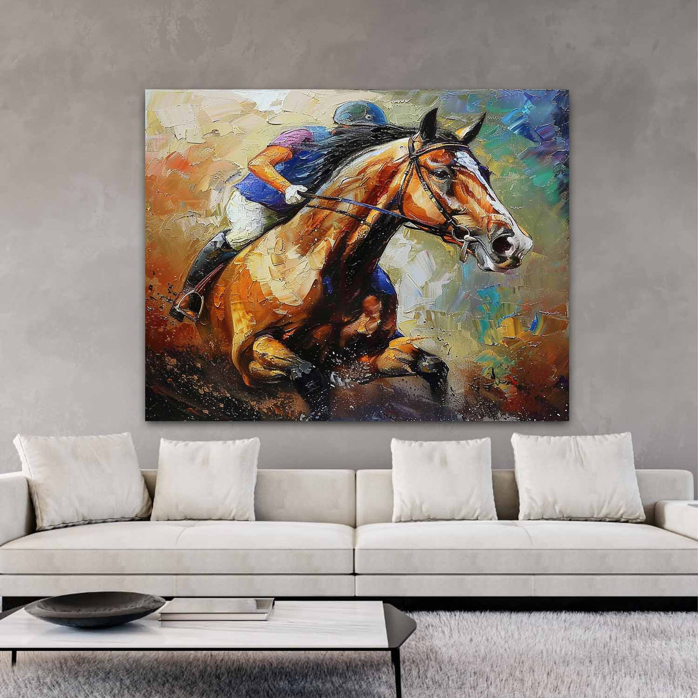 Contemporary Horse Art #HA018