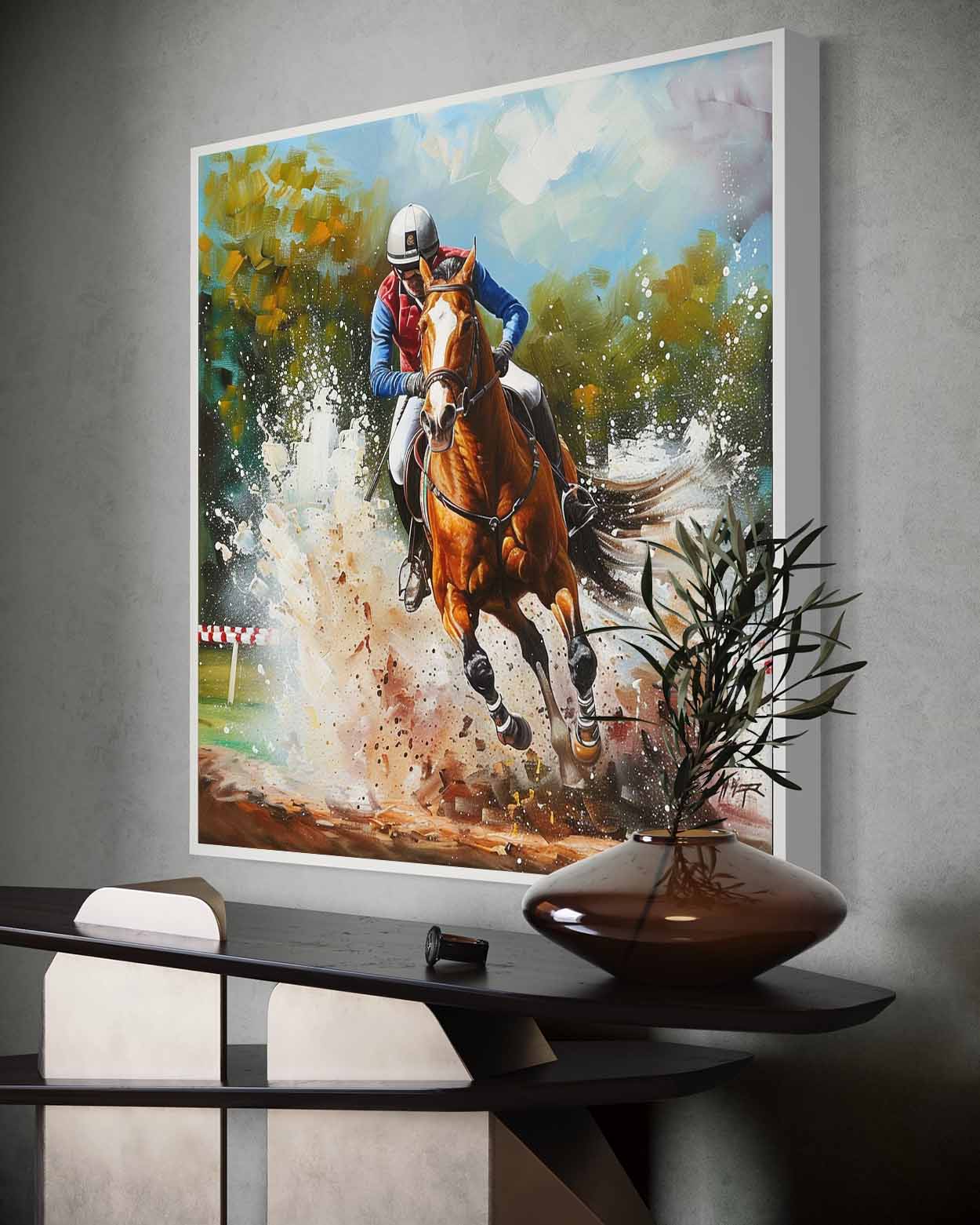 Contemporary Horse Art #HA014