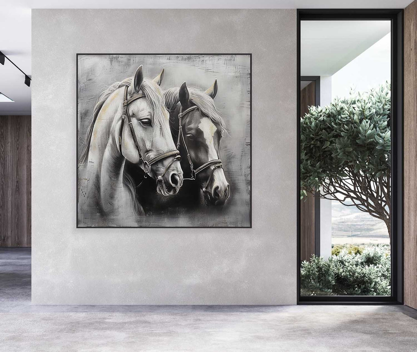 Contemporary Horse Art #HA012