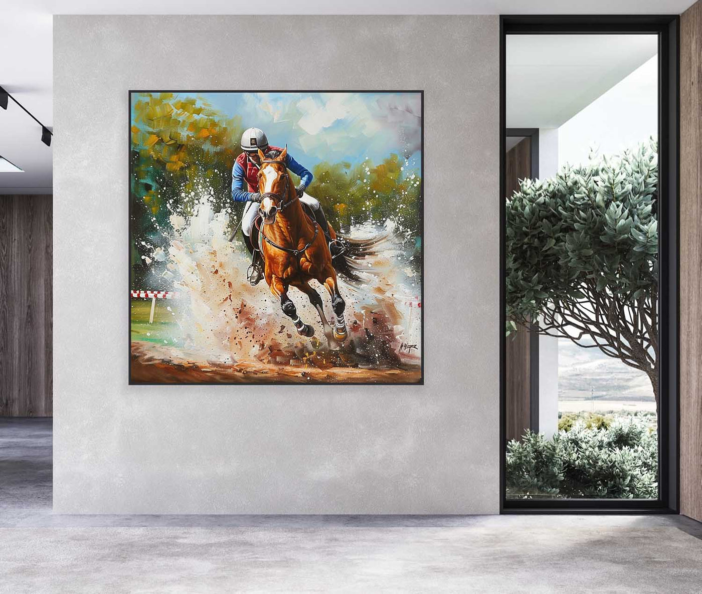 Contemporary Horse Art #HA014