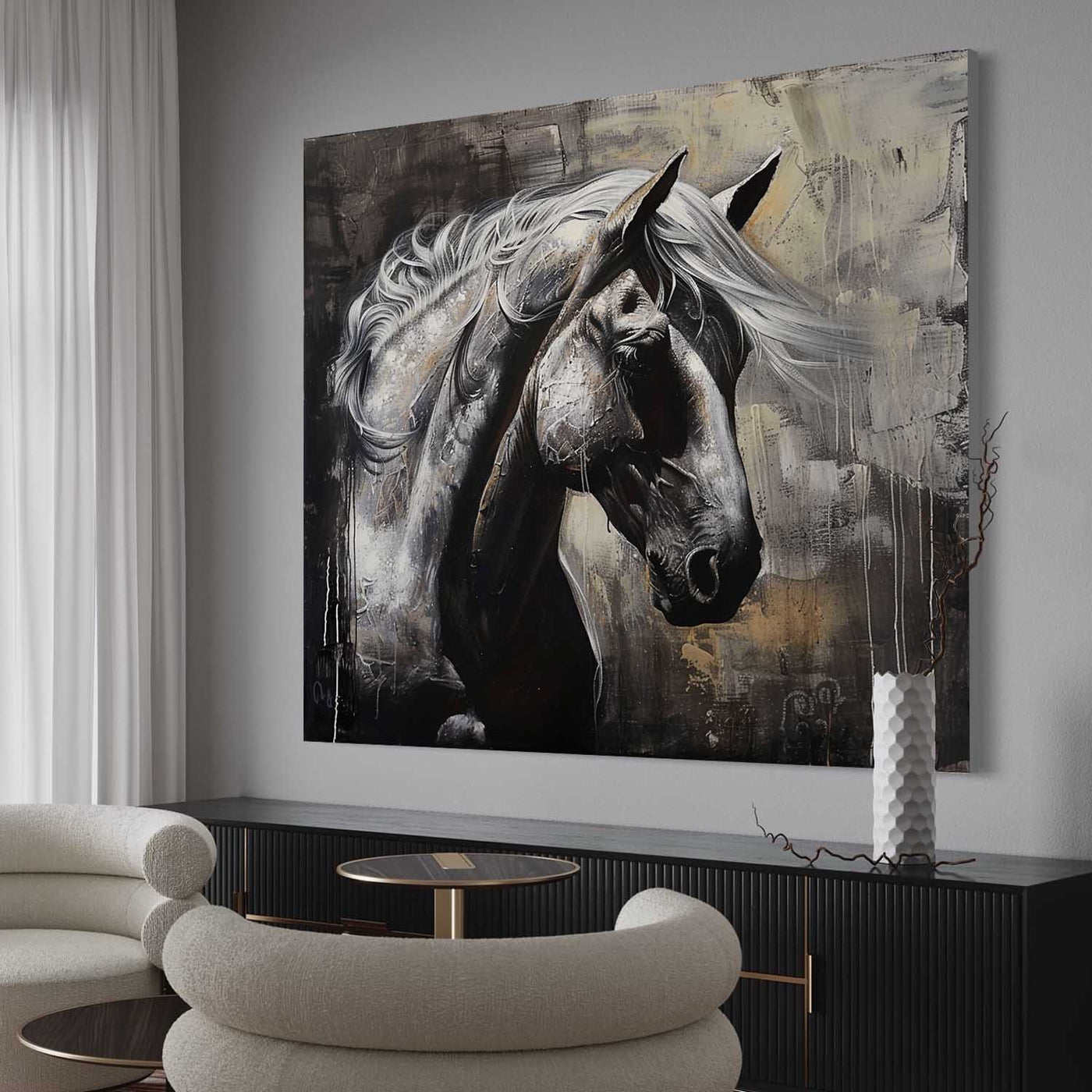 Contemporary Horse Art #HA027